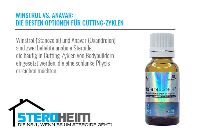 23.WINSTROL VS. ANAVAR DIE BESTEN OPTIONEN FUR CUTTING ZYKLEN